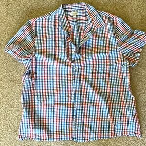 Calvin Klein Checked Button Down Sht